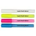 white liquid chalk marker pen
